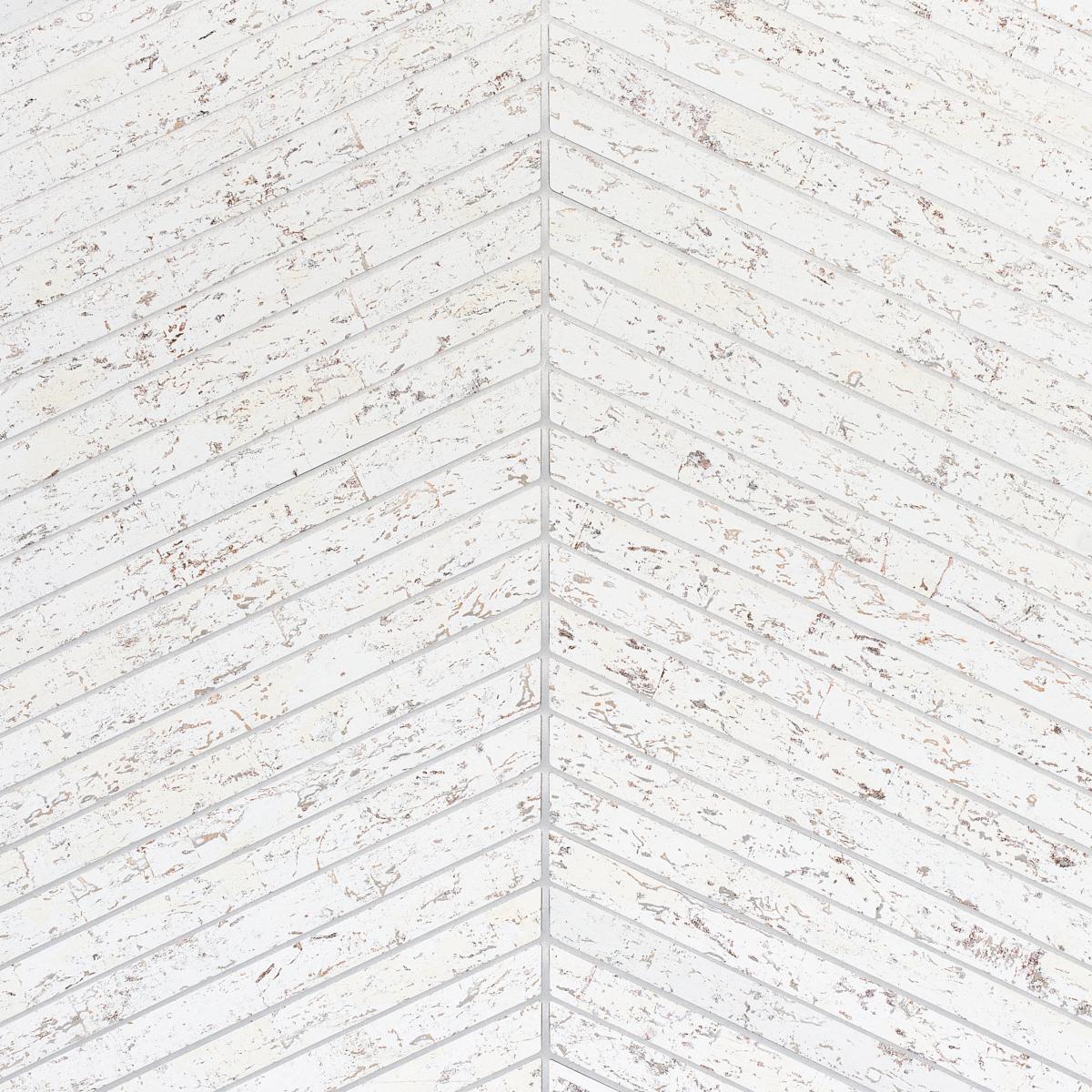 Cork Herringbone Wallpaper