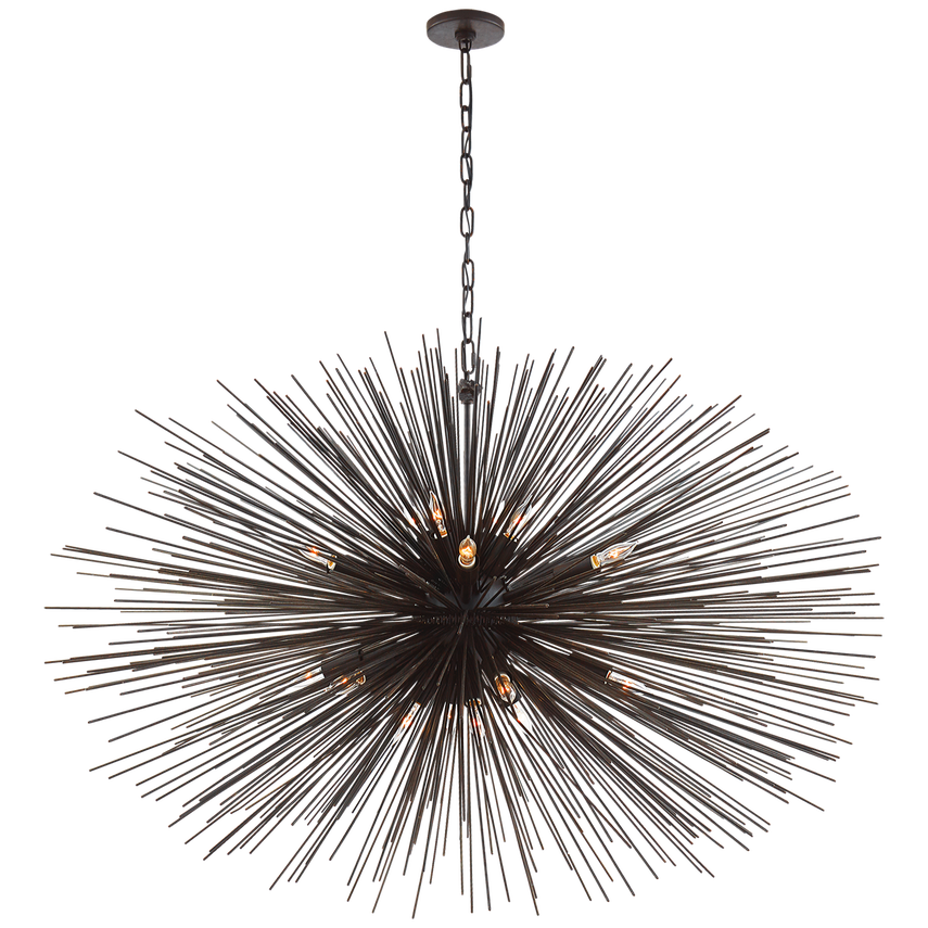 Strada Large Oval Chandelier