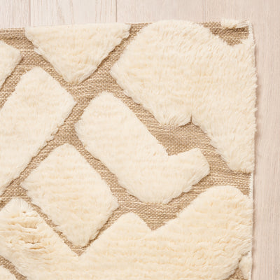 Zimba Rug- Ivory & Sand