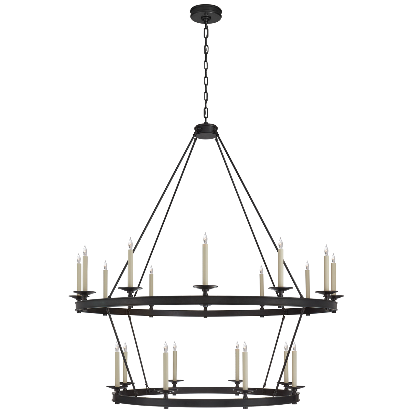 Launceton Grande Two Tiered Chandelier