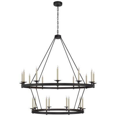 Launceton Grande Two Tiered Chandelier