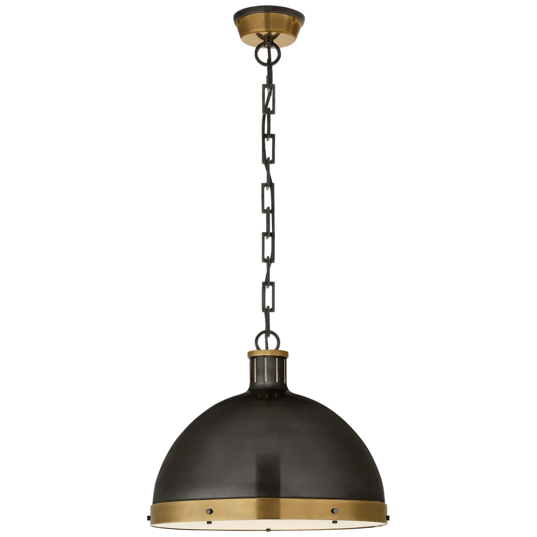 Hicks Extra Large Pendant with Frosted Acrylic